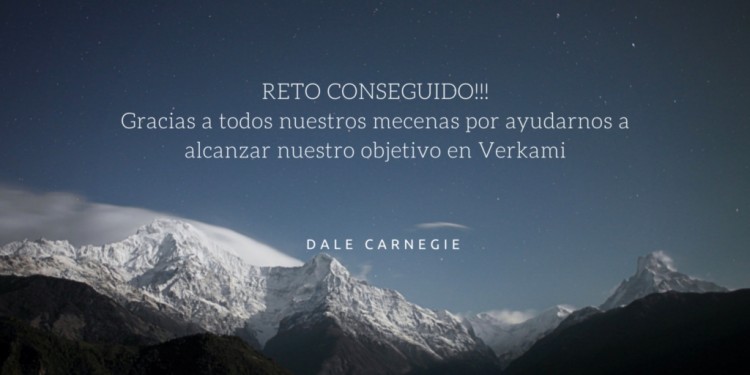 Verkami Reto Conseguido!!